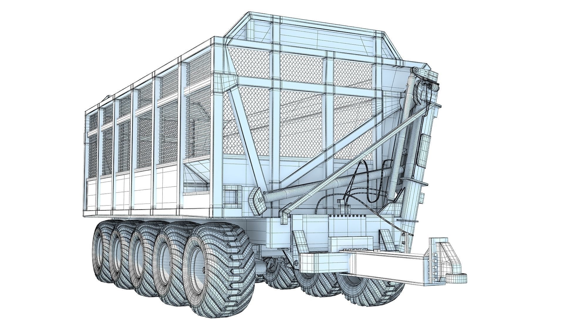 Cane Transfer Trailer 3D model_19