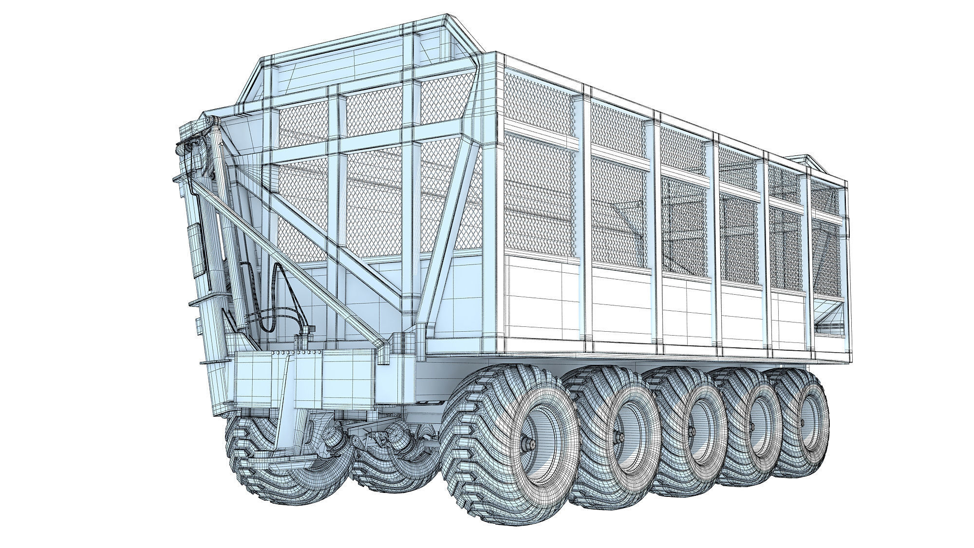 Cane Transfer Trailer 3D model_17