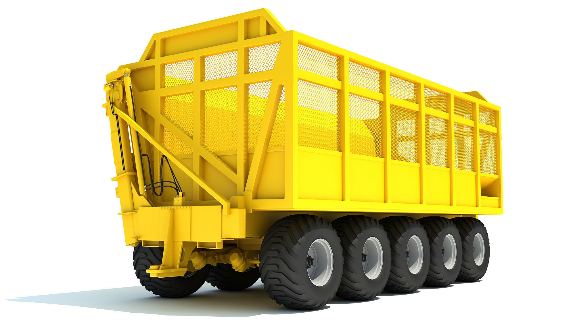 Cane Transfer Trailer 3D model_6