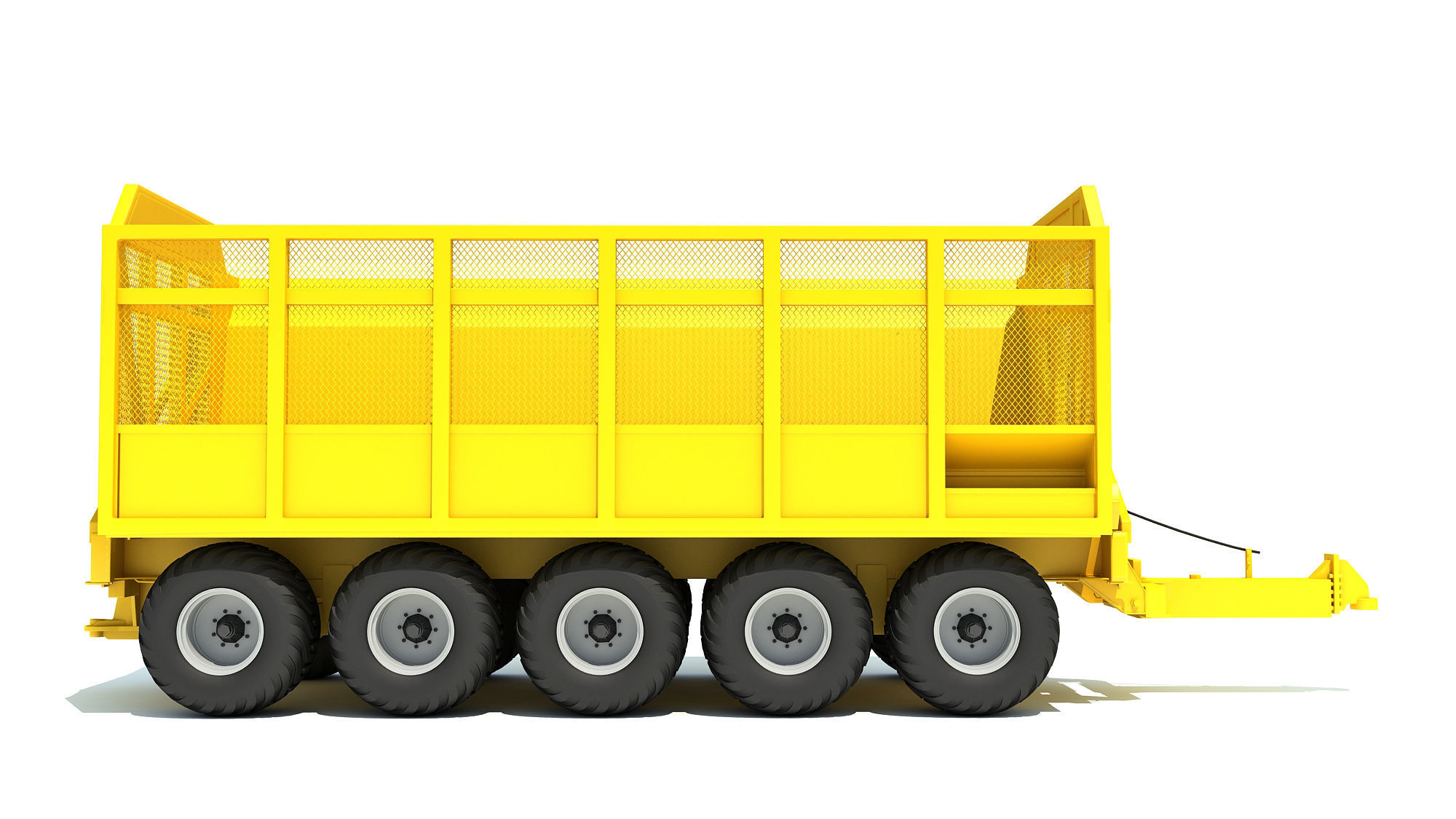 Cane Transfer Trailer 3D model_7