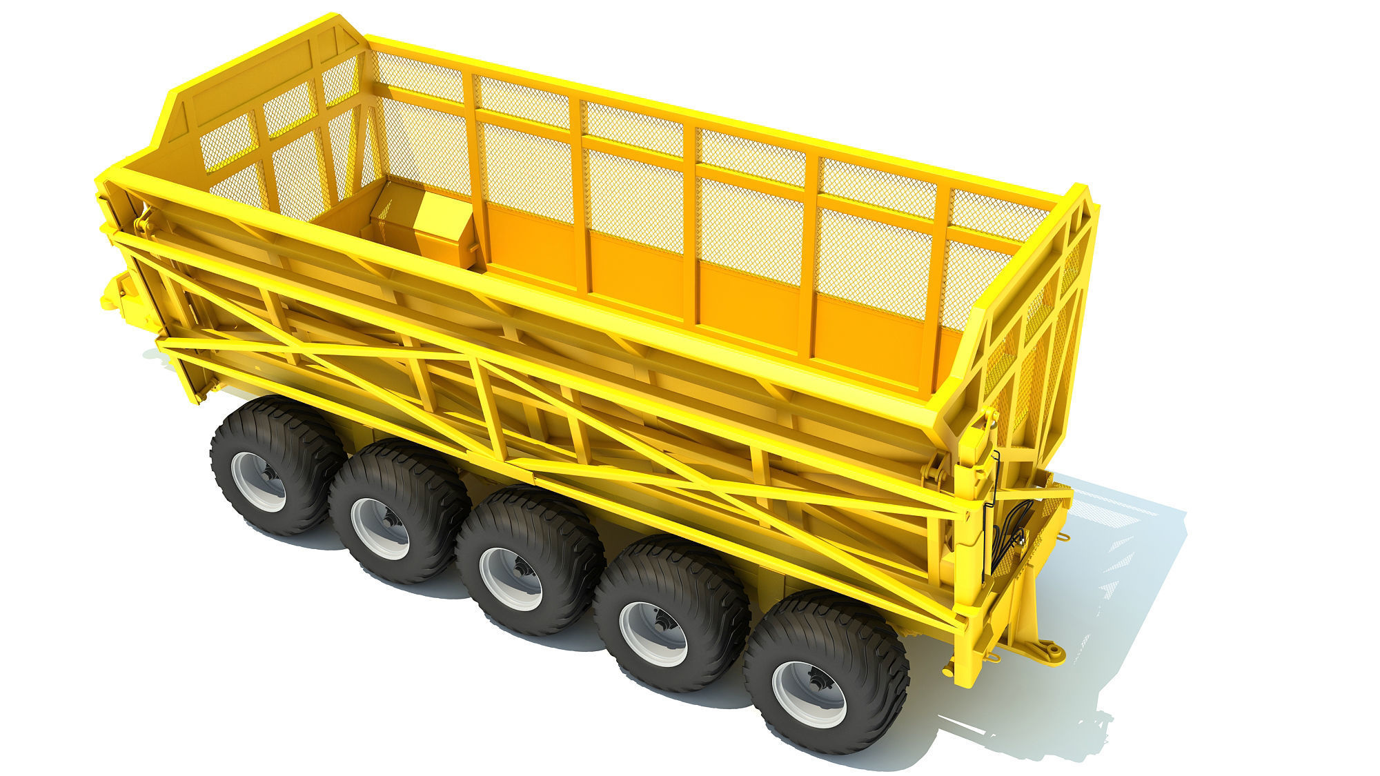 Cane Transfer Trailer 3D model_3
