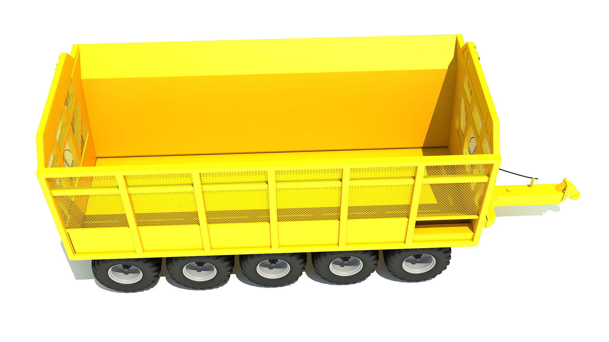 Cane Transfer Trailer 3D model_8