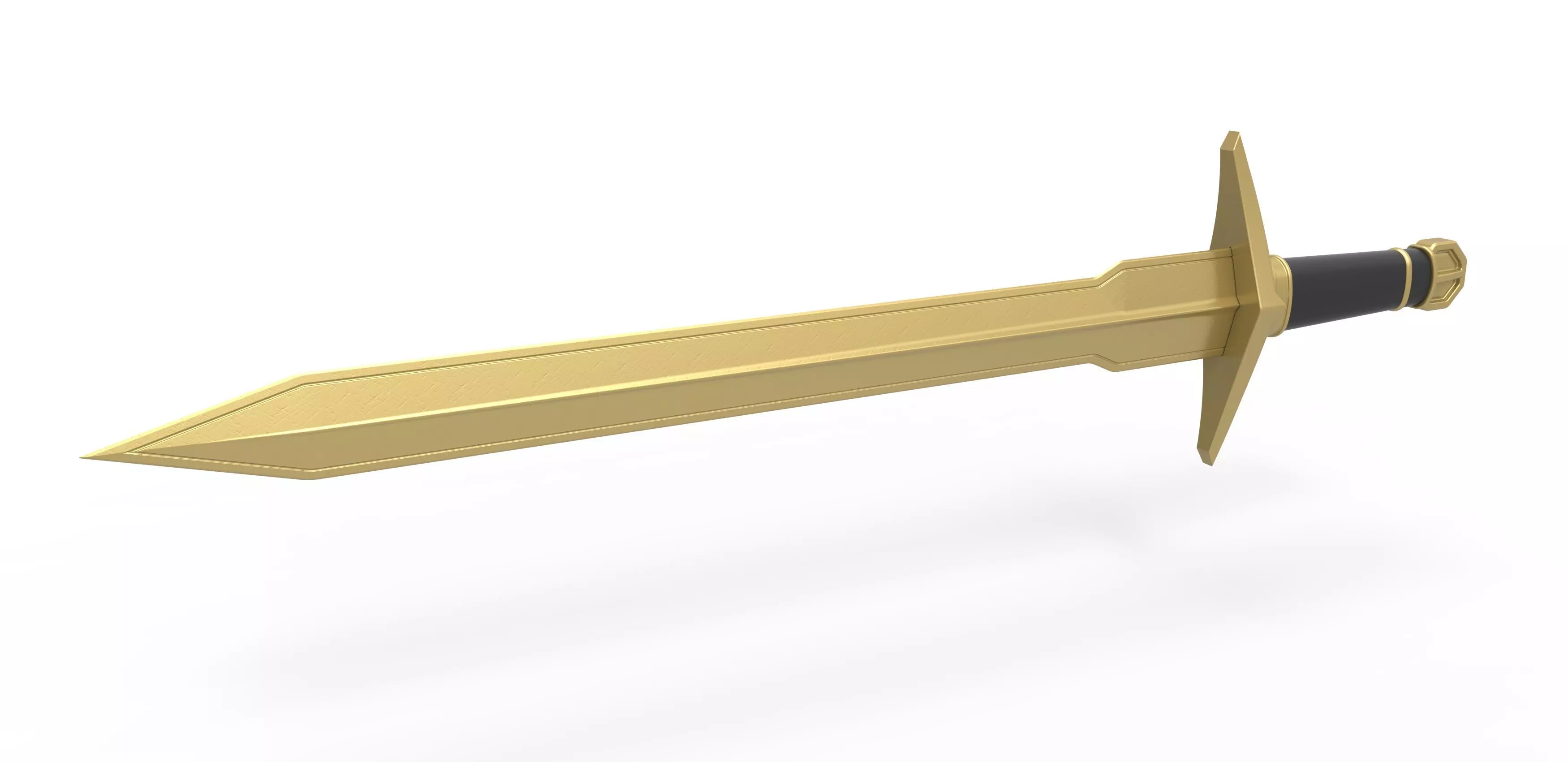 Golden Sword of Kid Loki from Loki TV series 3D print model_0