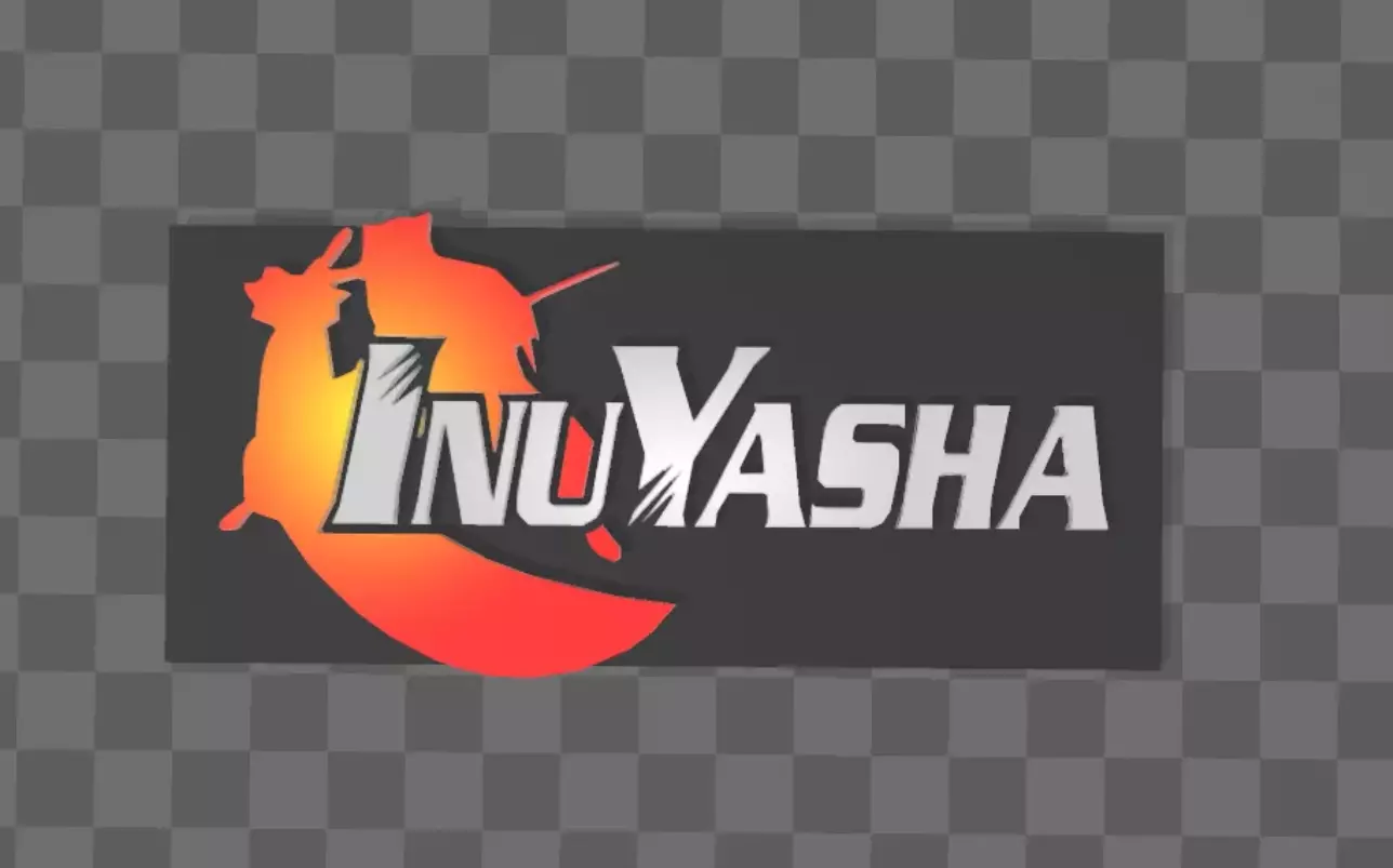 INUYASHA- LOGO 3D print model