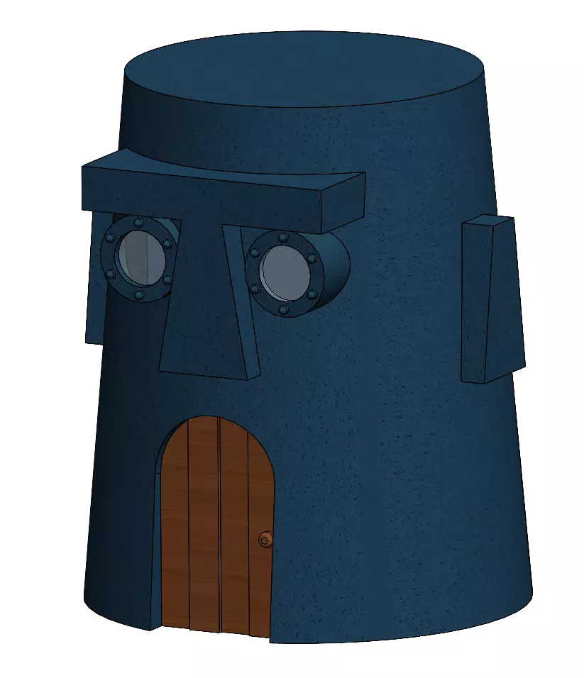 SQUIDWARD HOUSE 3D model