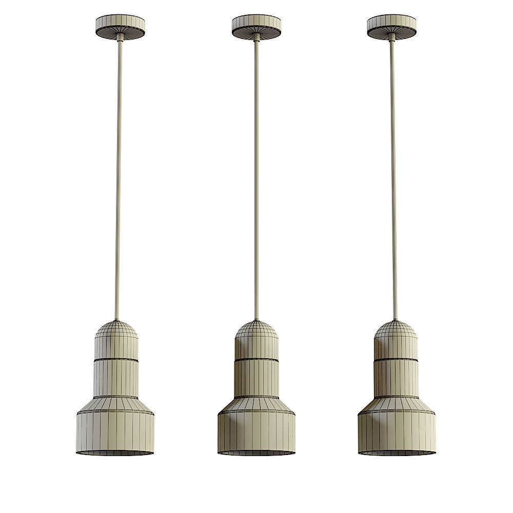 Lampatron Jazz Stone pendant lamp 3D model_2