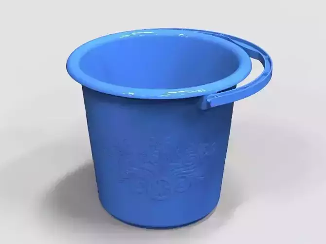 Water Bucket 3D print model