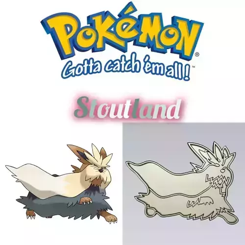 Amazing Pokemon scoutland Cookie Cutter Stamp Cake Decorating 