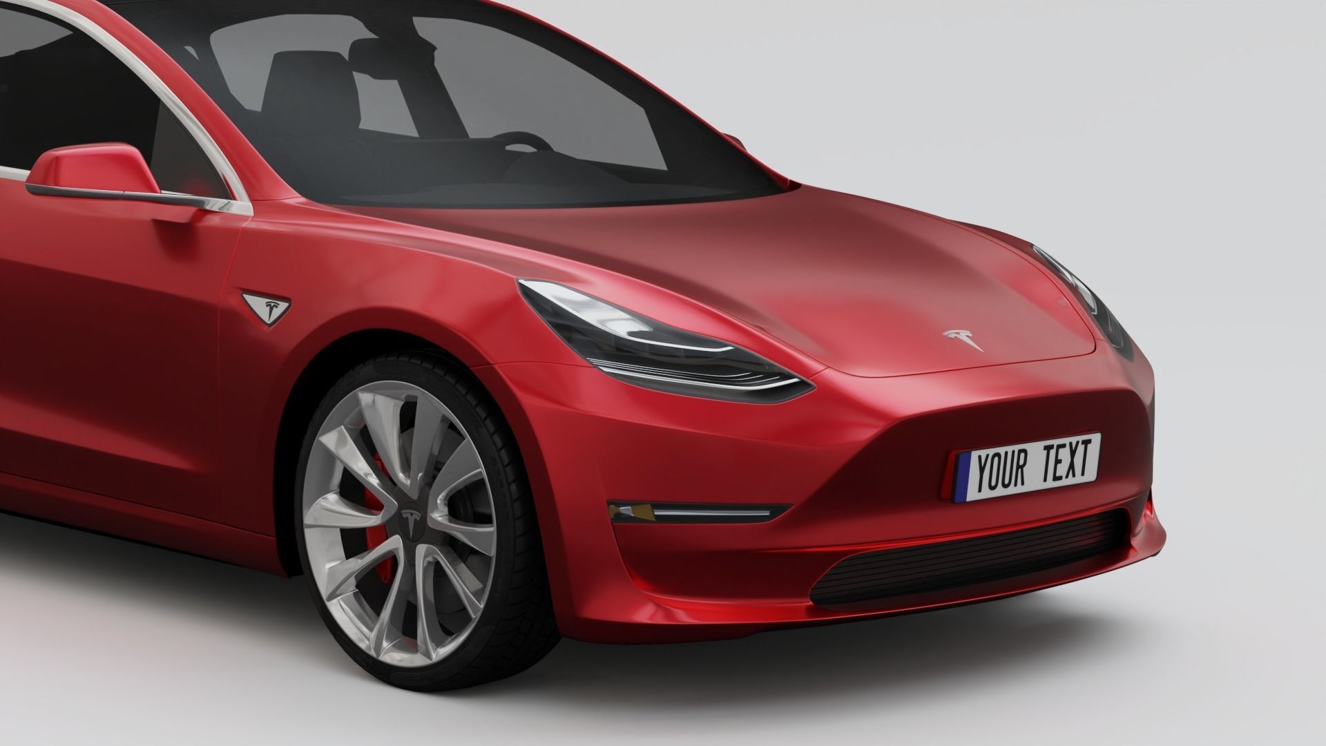 Tesla Model 3 3D model_4