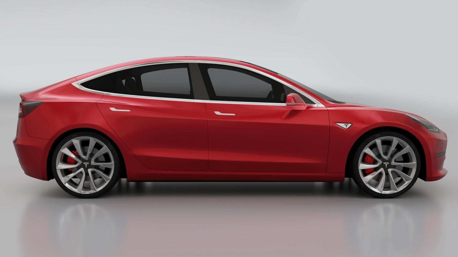 Tesla Model 3 3D model_3
