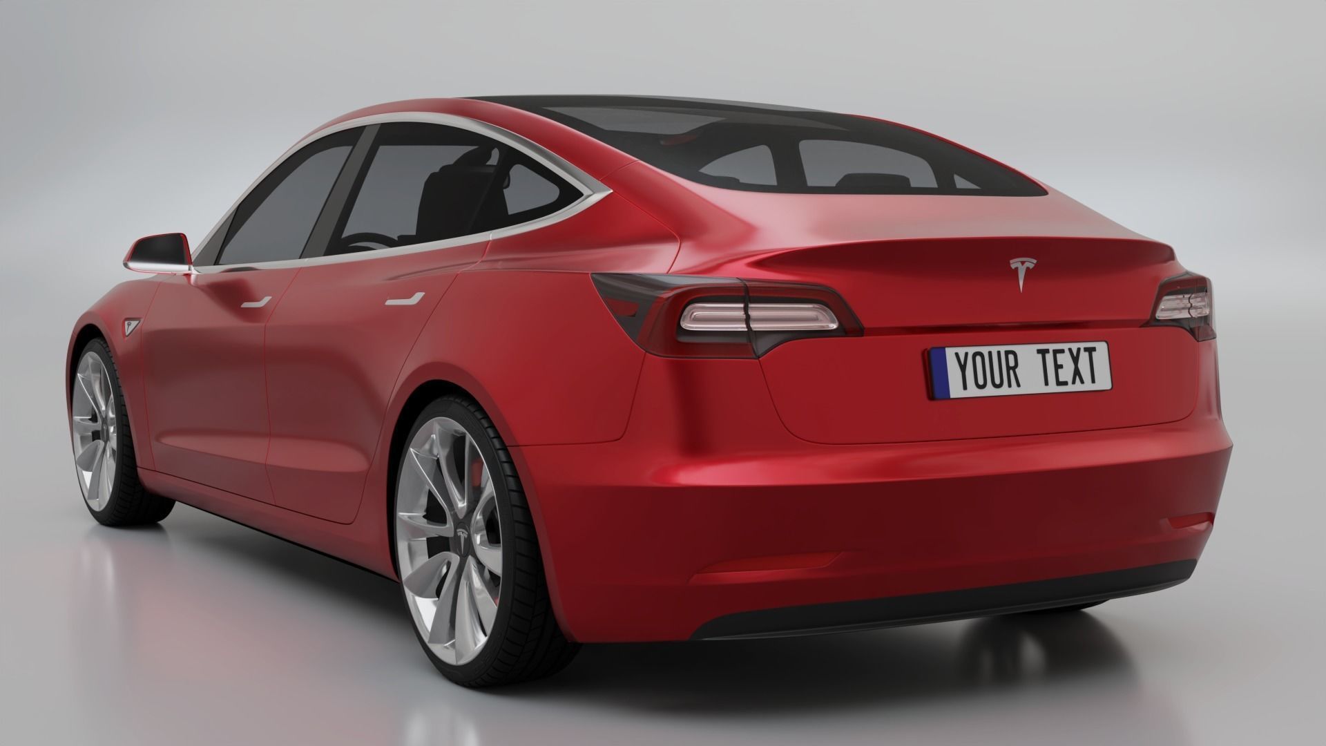 Tesla Model 3 3D model_2