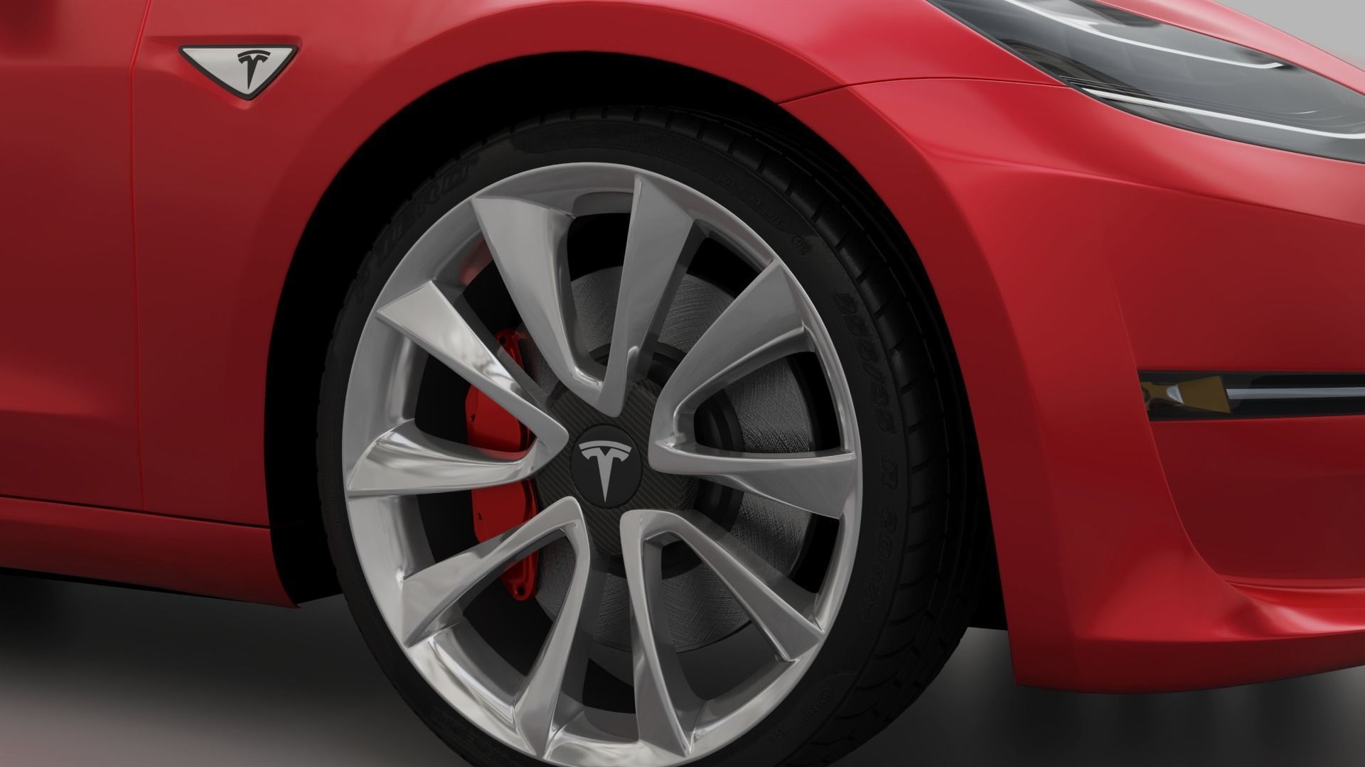 Tesla Model 3 3D model_9