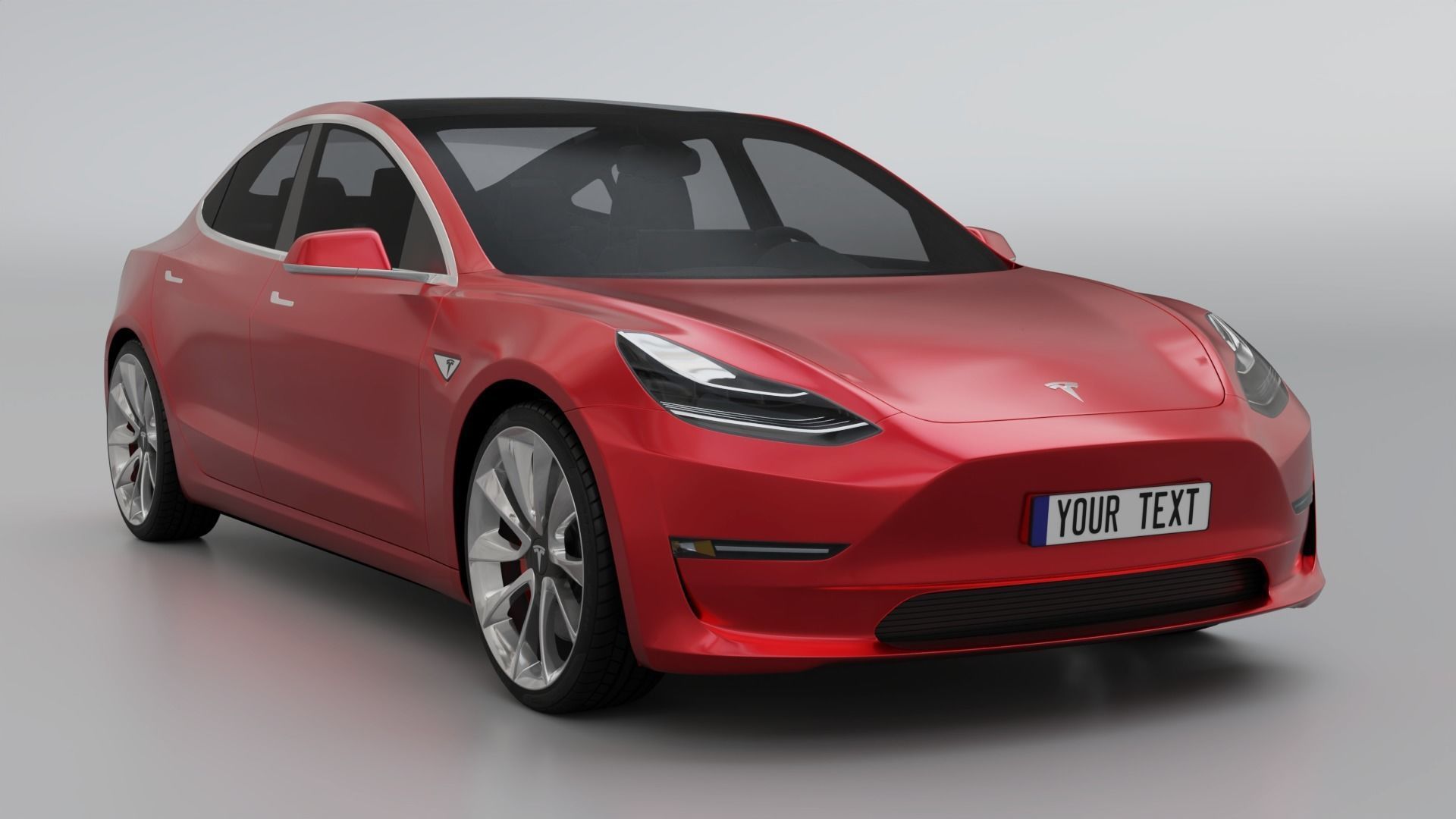 Tesla Model 3 3D model_1