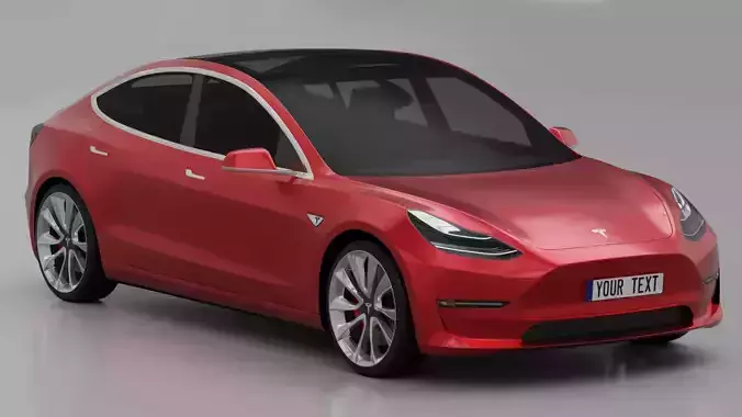 Tesla Model 3 3D model