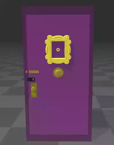 PUERTA FRIENDS 3D print model