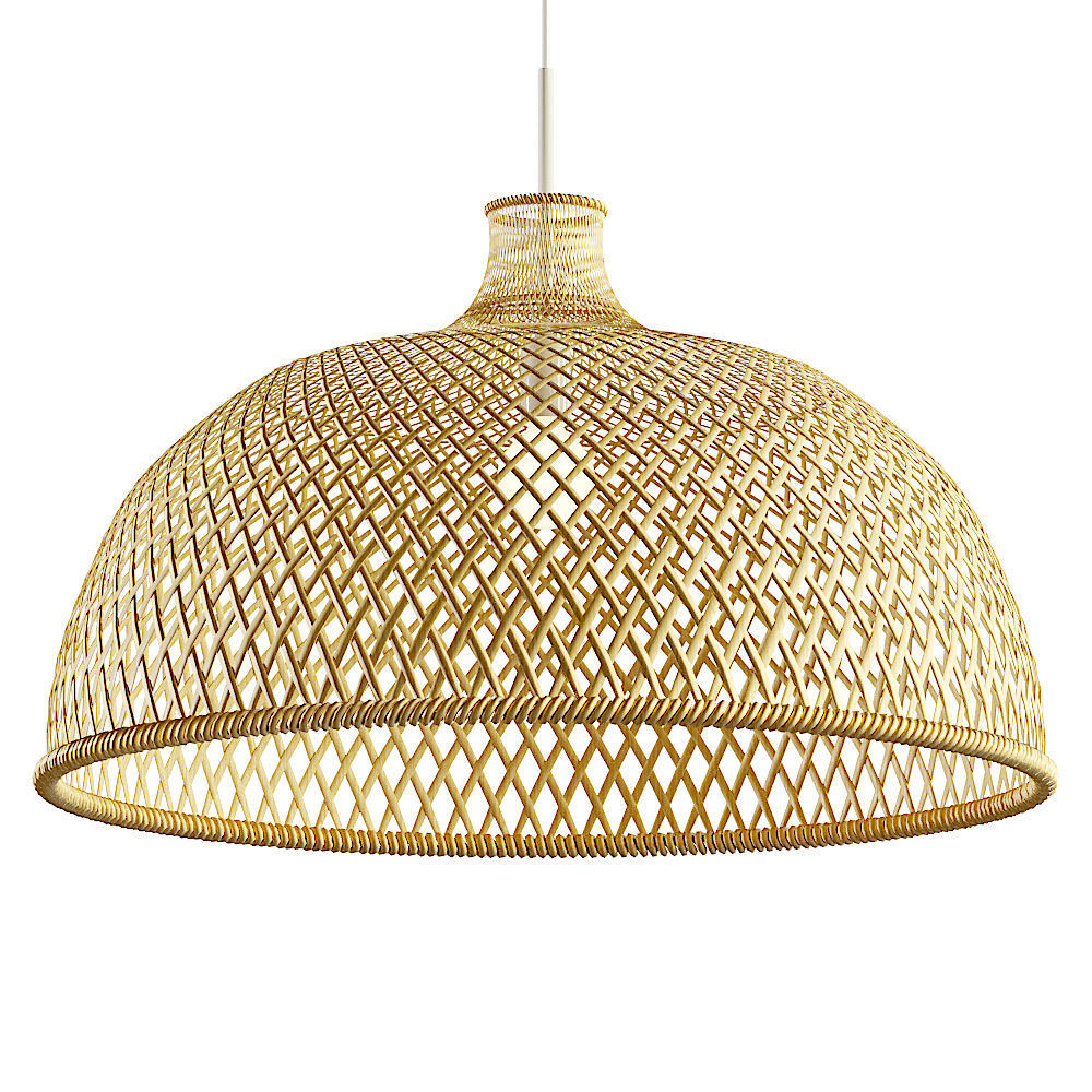 Aliexpress rattan chandelier set 3D model_2