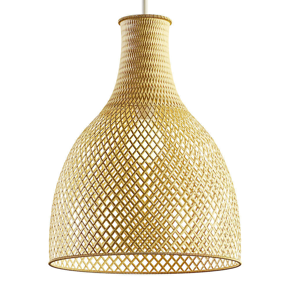 Aliexpress rattan chandelier set 3D model_3