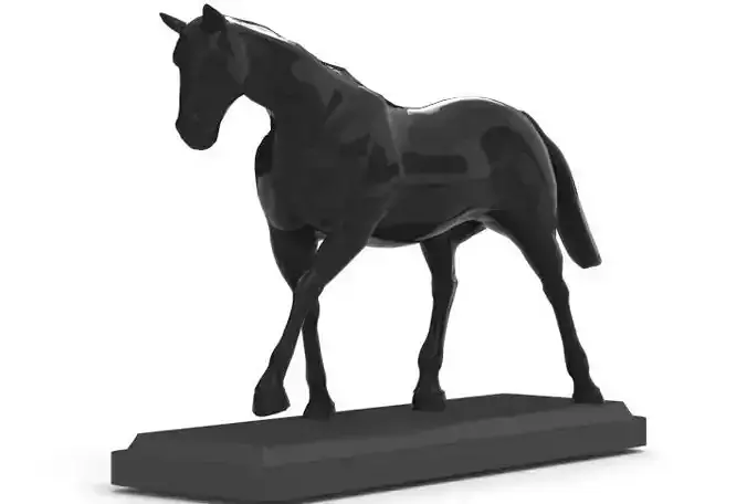Horse statue 3D print model