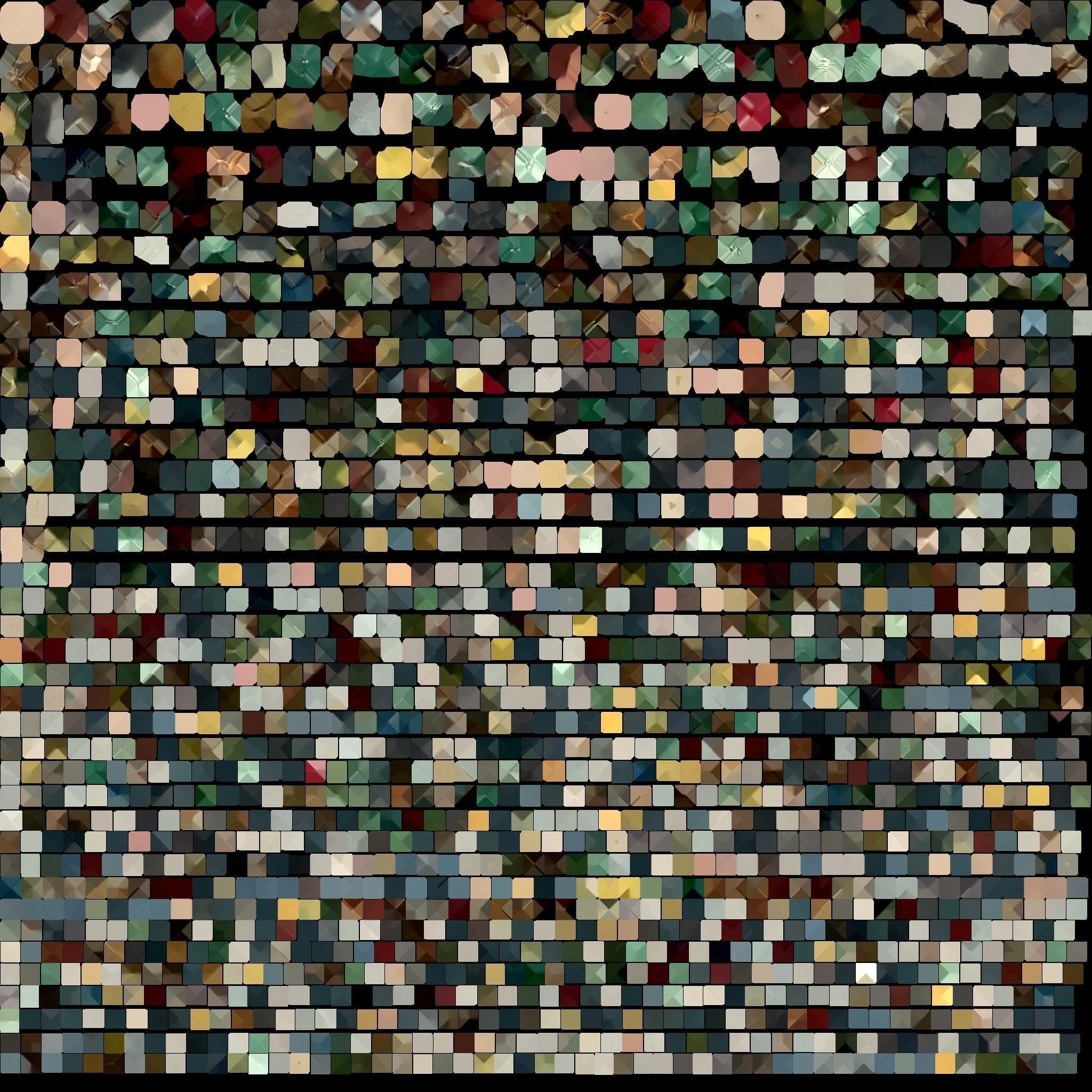 Decorative vase cover lid with gradient color ribbon and fruit 3D model_10