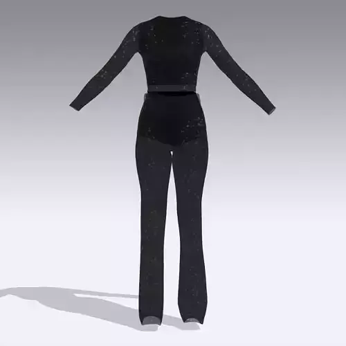 TRANSPARENT  SUIT LOOK STYLE FASHION