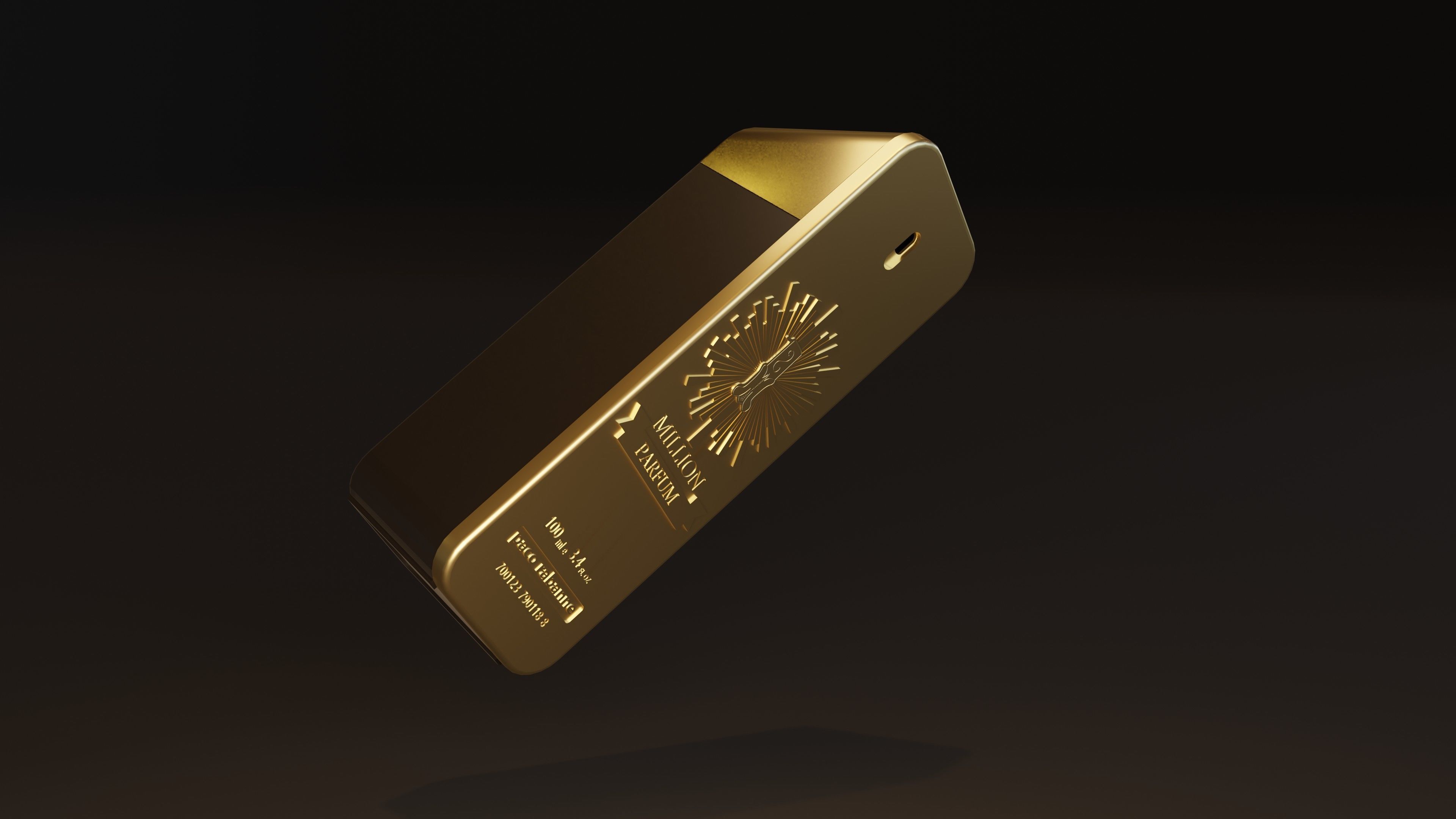 Paco Rabanne - Million 3D model_2
