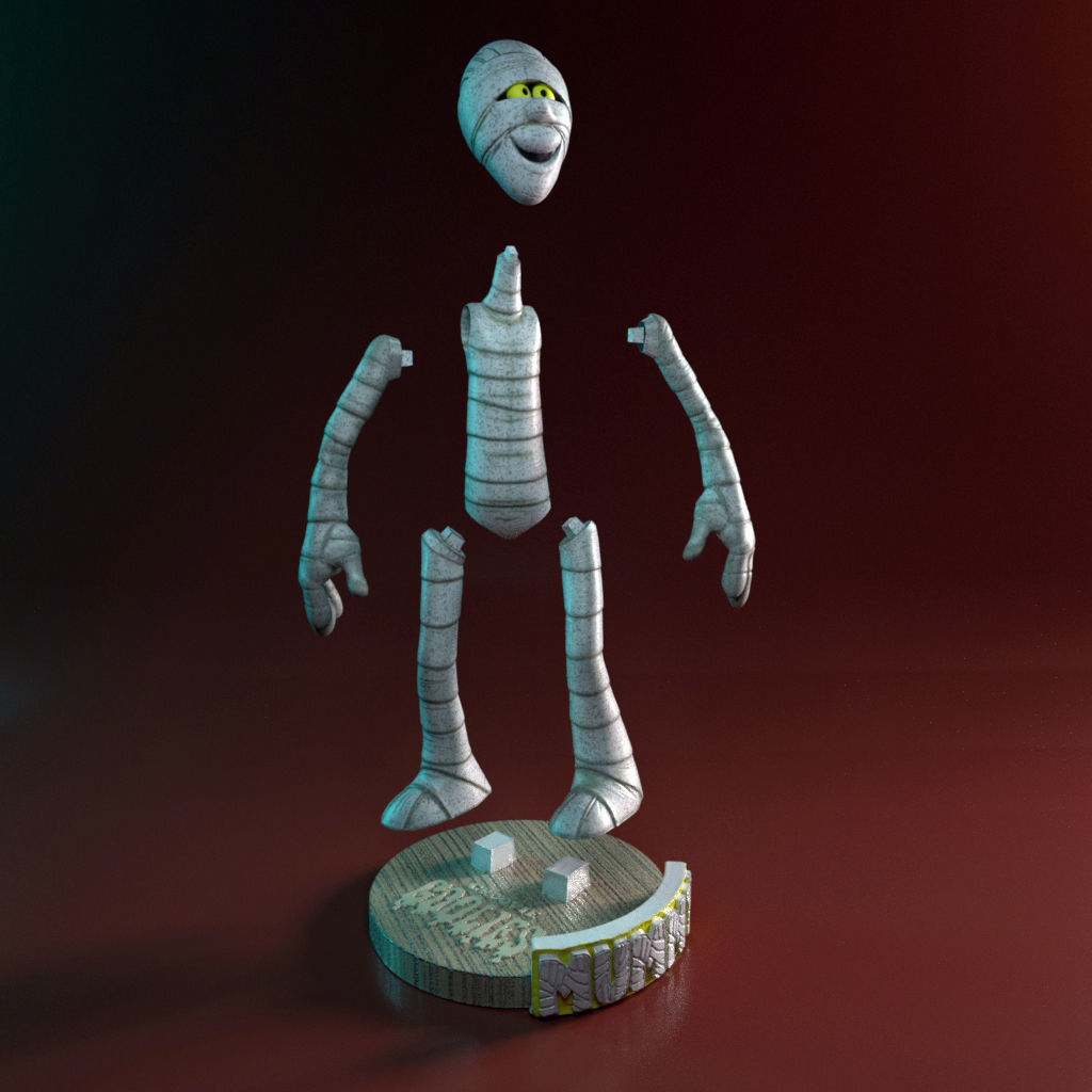 Mummy - Groovie Goolies 3D print model_4