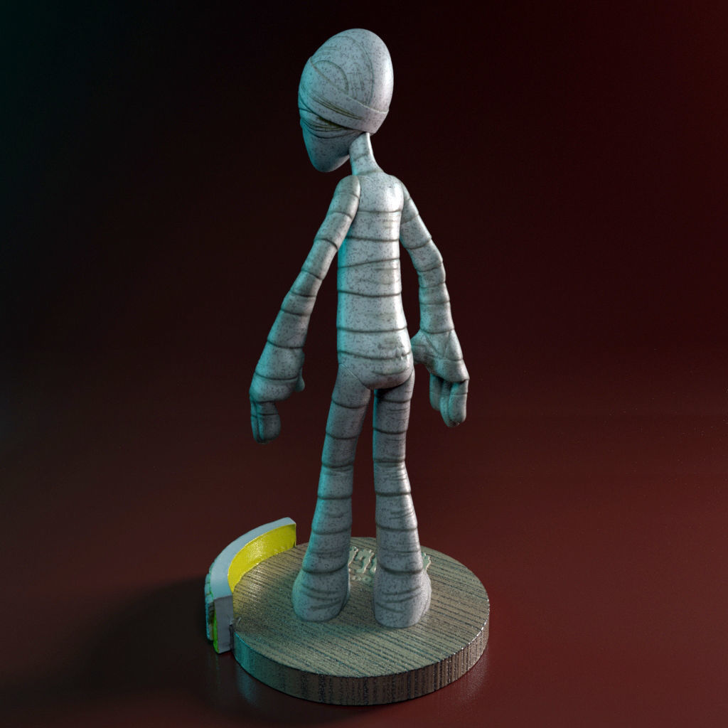 Mummy - Groovie Goolies 3D print model_2