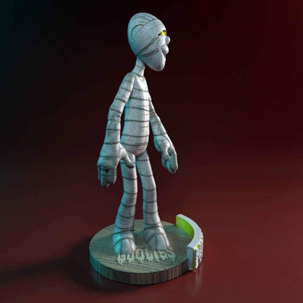 Mummy - Groovie Goolies 3D print model_3