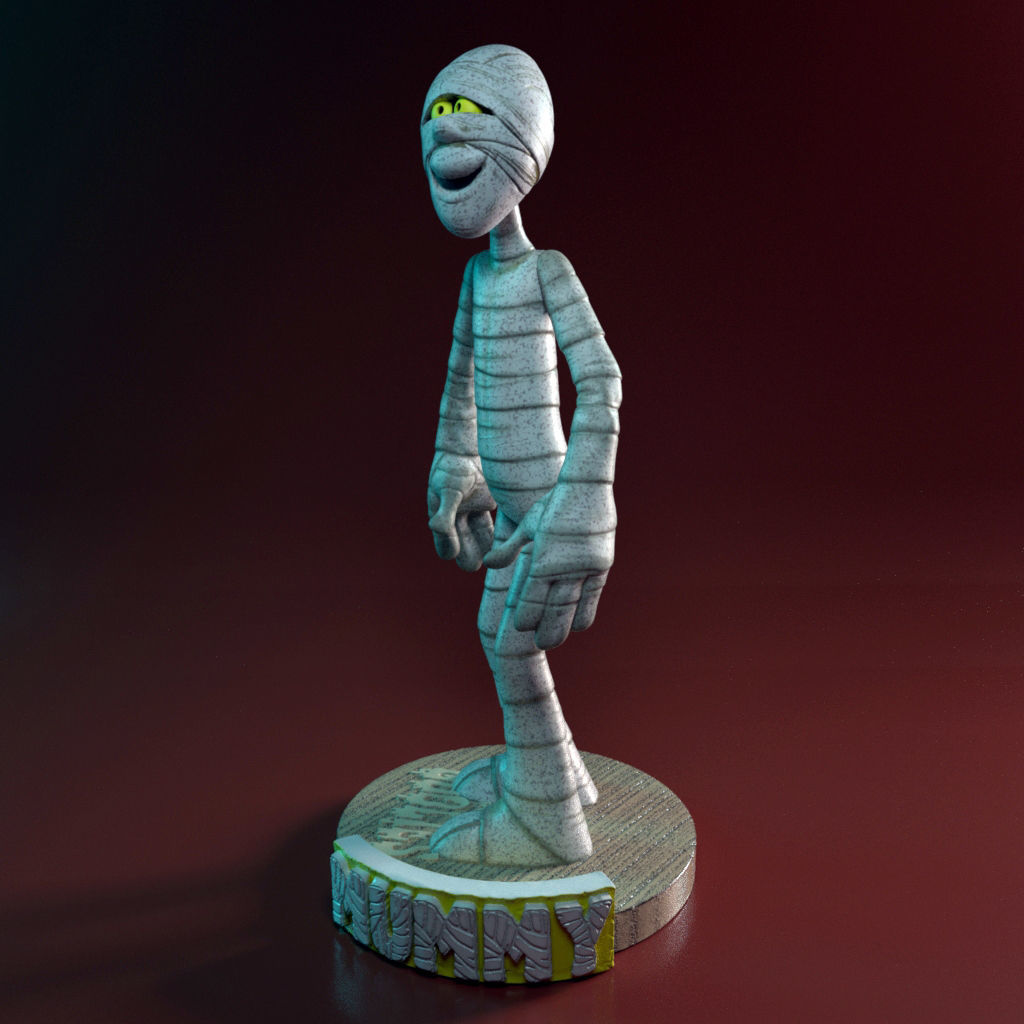 Mummy - Groovie Goolies 3D print model_1