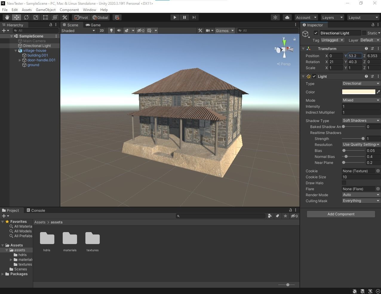 The Medieval House - Game Ready Medieval House - Low-poly 3D model_9