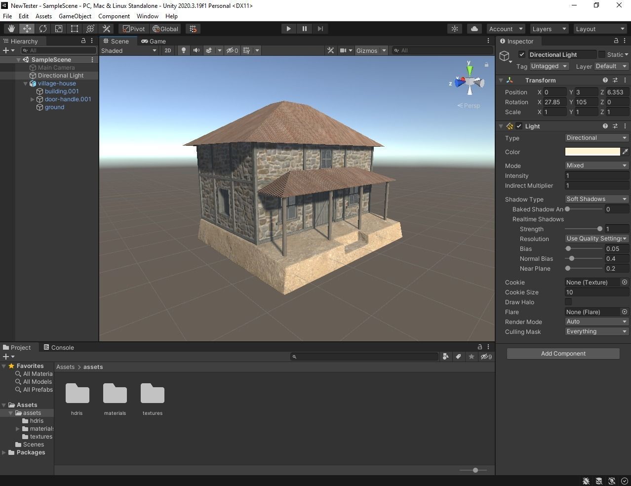 The Medieval House - Game Ready Medieval House - Low-poly 3D model_10