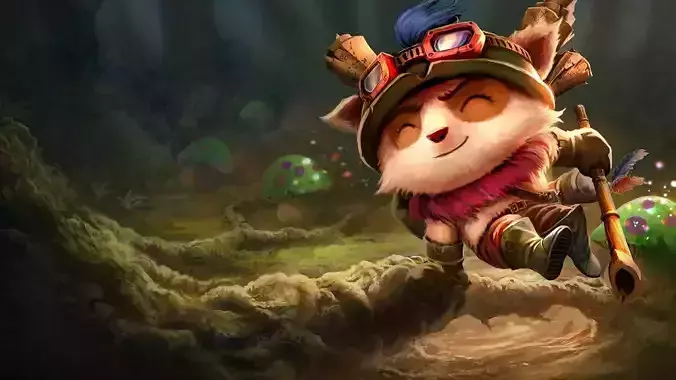 teemo skin00  league of legends lol 3D model