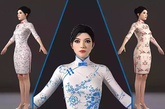 Maya model Discover China Culture