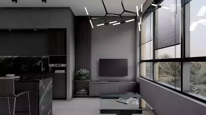 Apartment Living Room