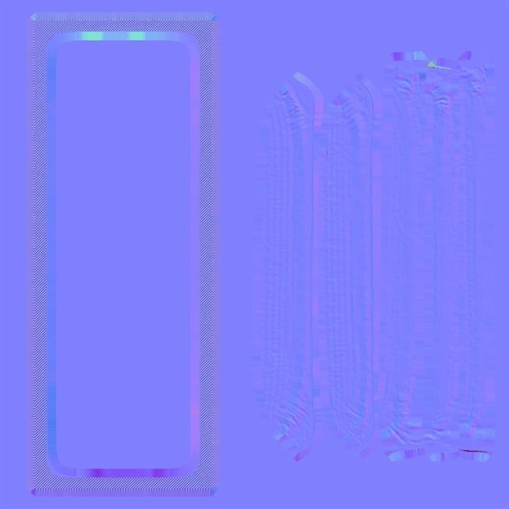 Frankfurter Sausage Long 3D model_11