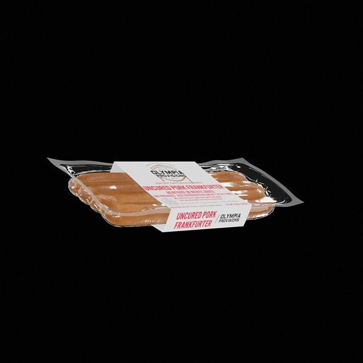 Frankfurter Sausage Long 3D model_5