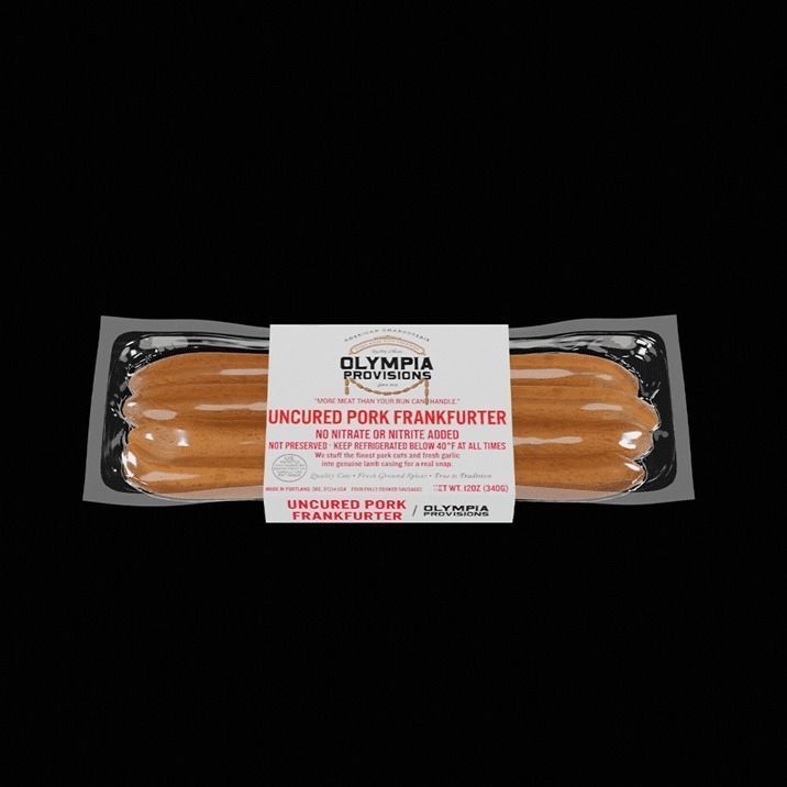 Frankfurter Sausage Long 3D model_2