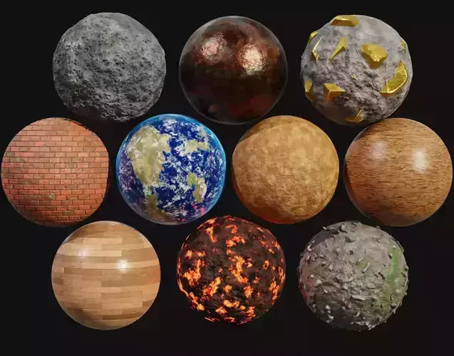 Blender Procedural Material Pack 3