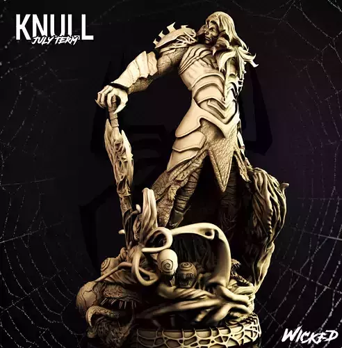 Wicked Marvel Knull Sculpture STLs