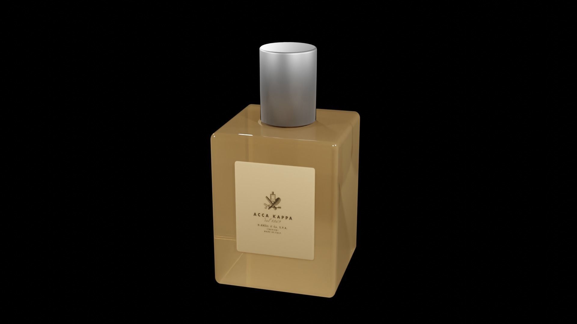 Perfume bottle Free 3D model_1