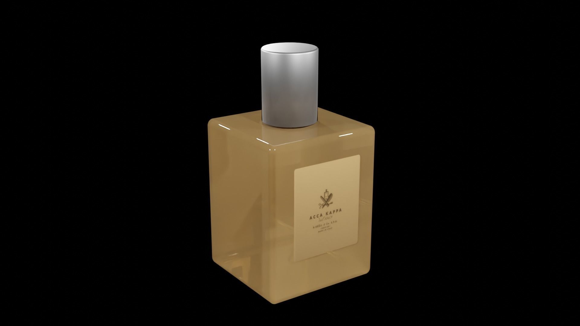 Perfume bottle Free 3D model_11