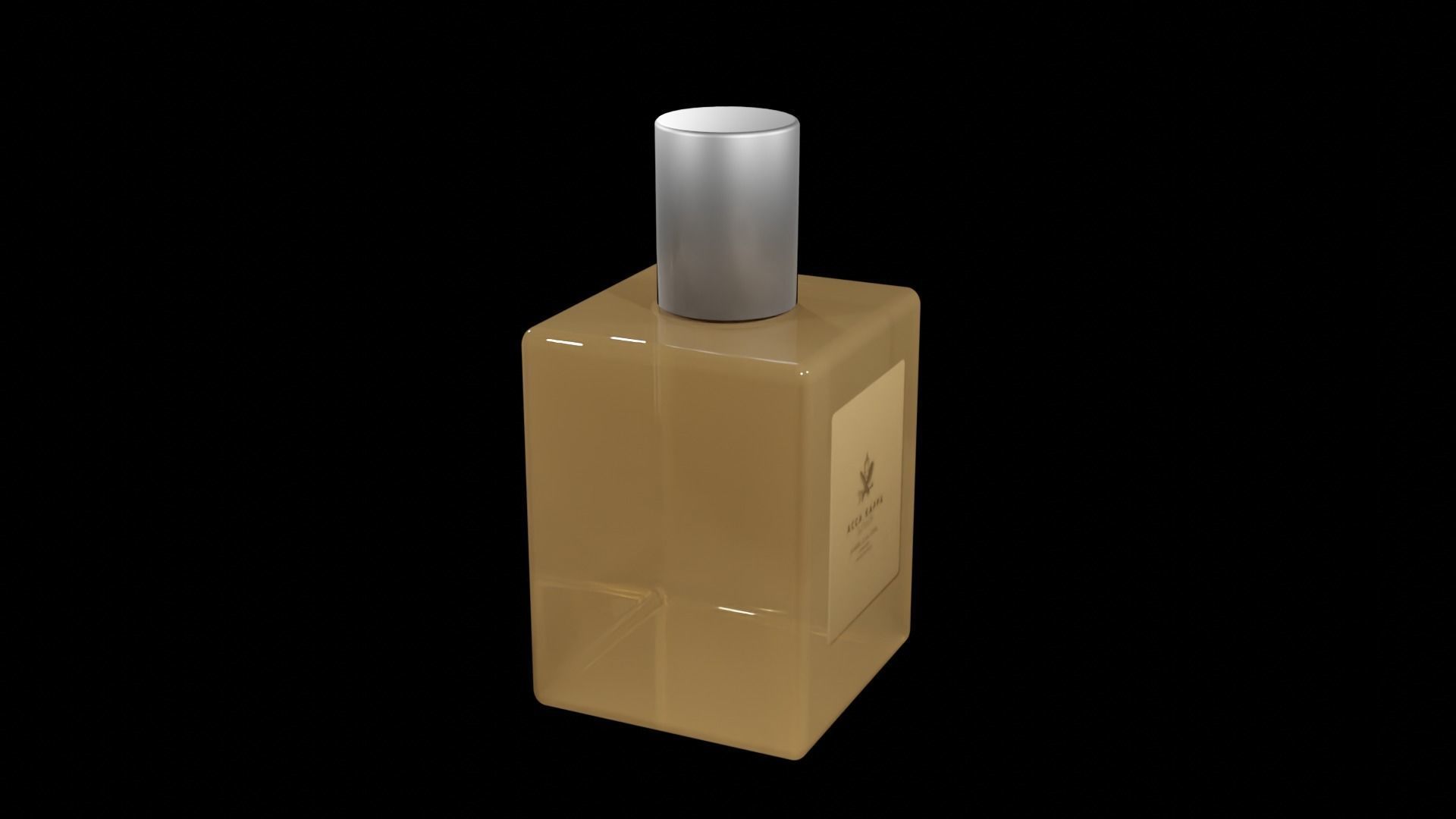 Perfume bottle Free 3D model_12