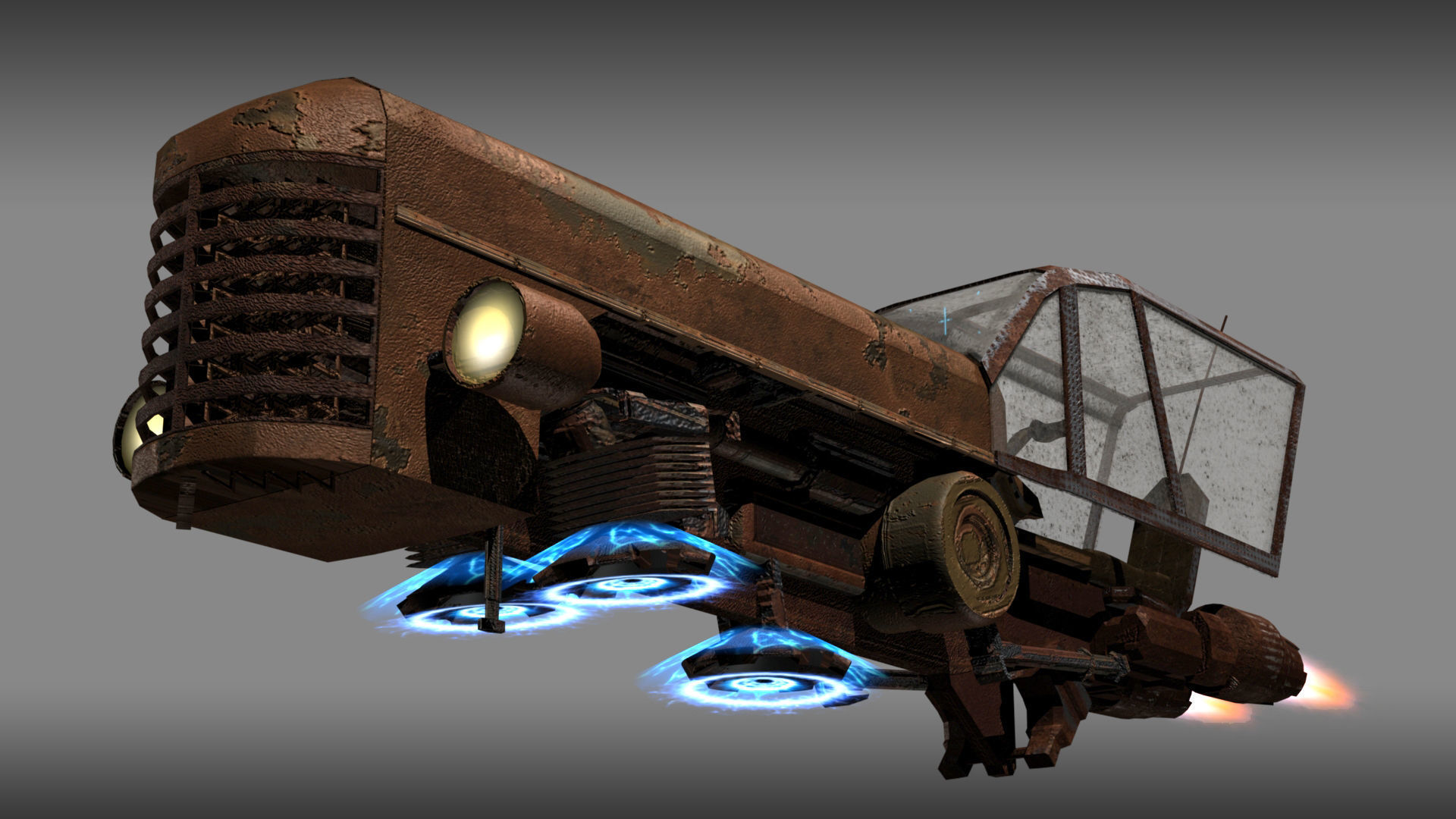 Land Skimmer 3D model_5