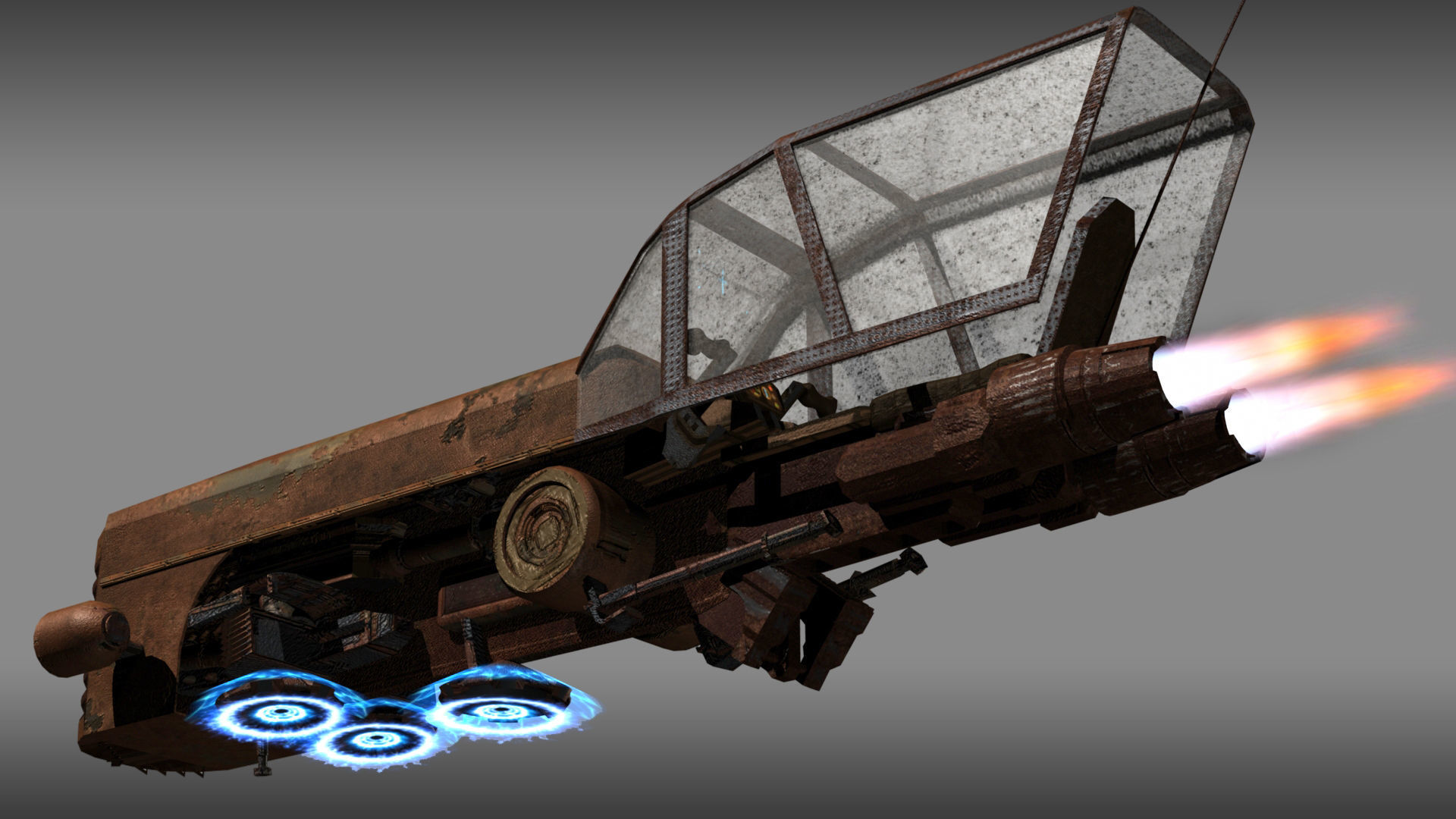Land Skimmer 3D model_6