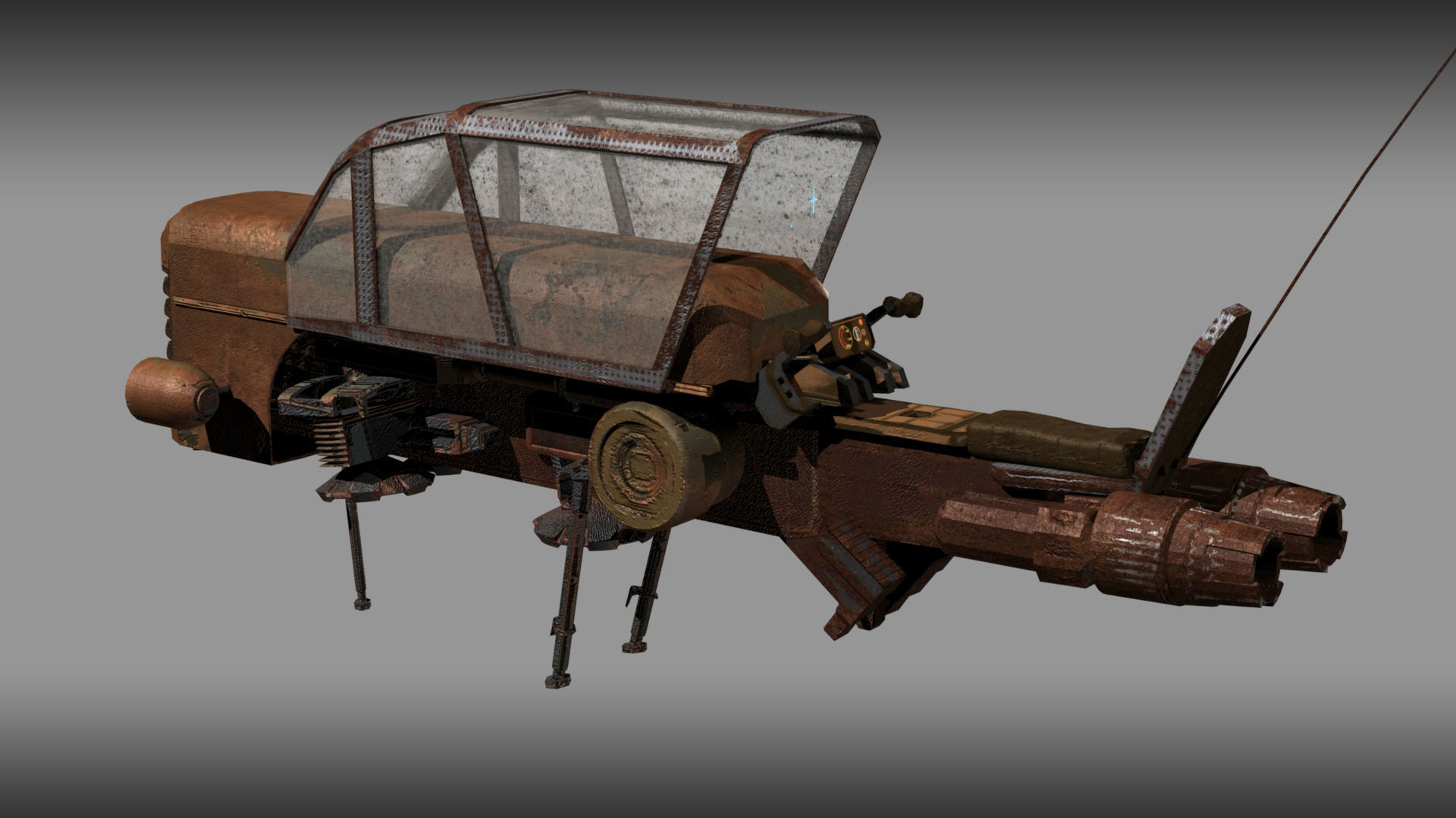 Land Skimmer 3D model_9