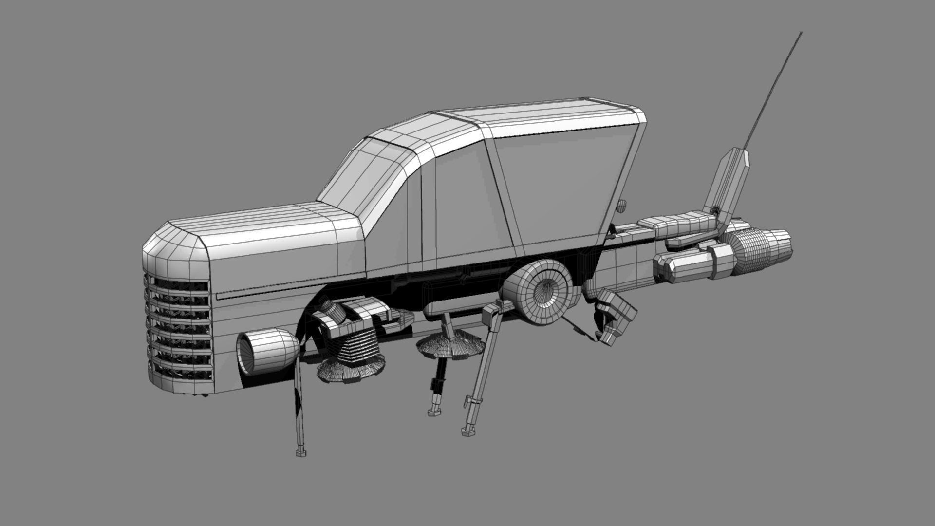 Land Skimmer 3D model_13