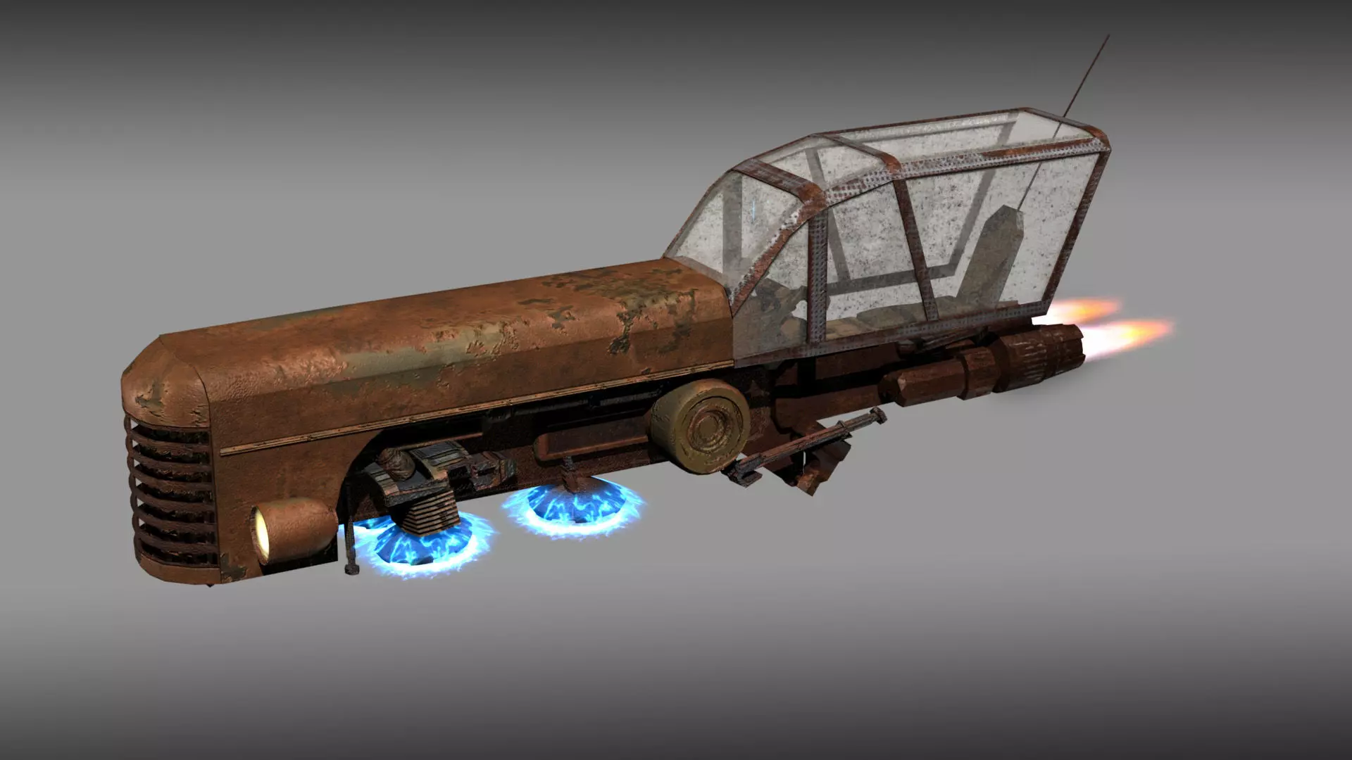 Land Skimmer 3D model_0