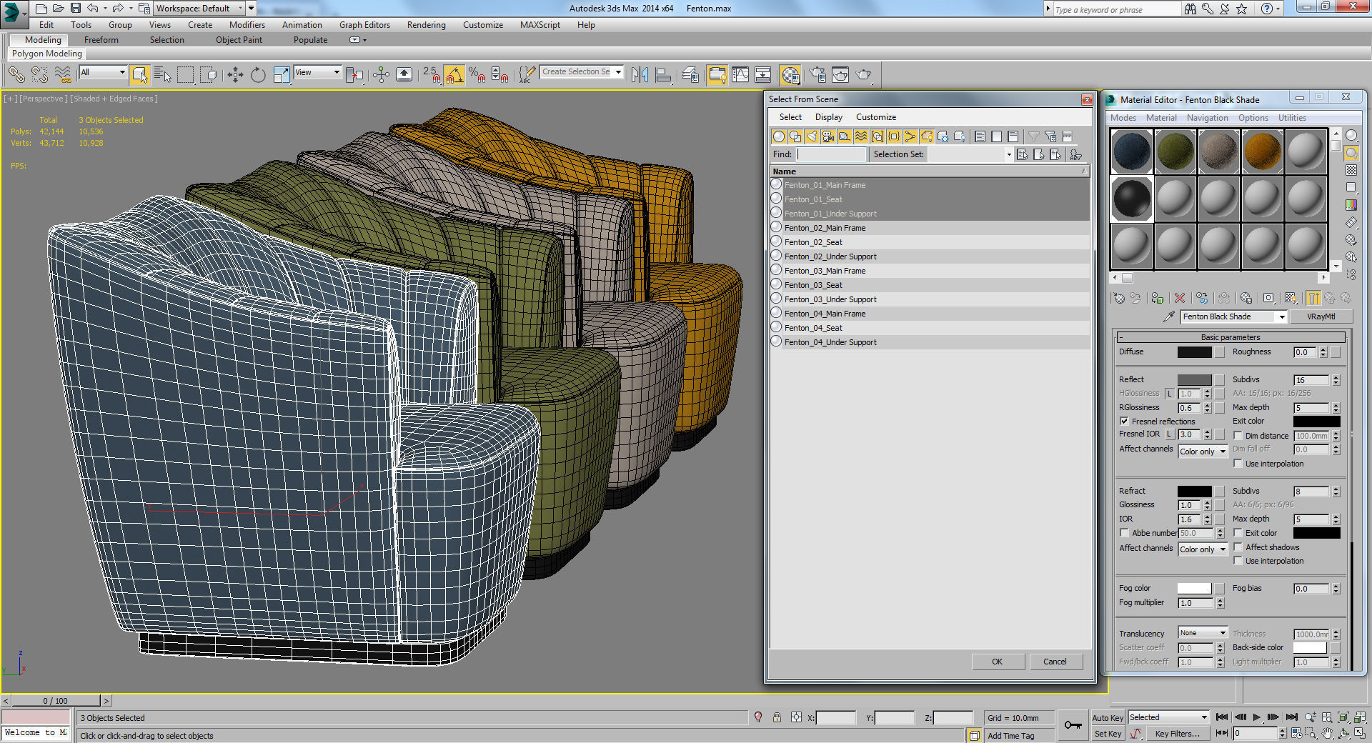 Fenton Armchair The Sofa and Chair Company 3D model_6