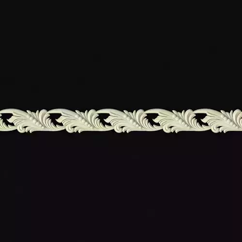 baguette shabby chic scalloped edge trim