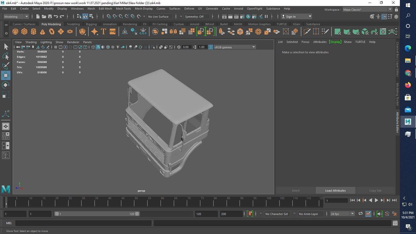 1977 Leyland Buffalo 4X2 3D print model_6